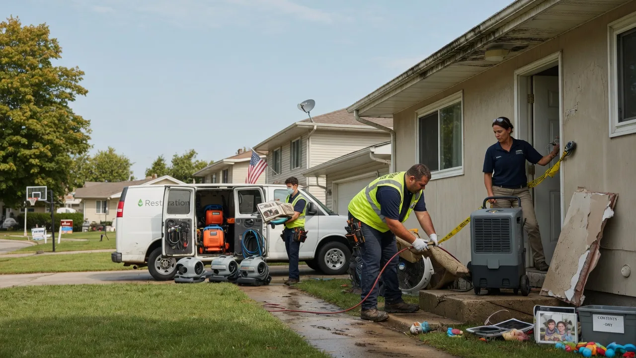 Water Damage Restoration in Andrews Air Force Base, MD near me